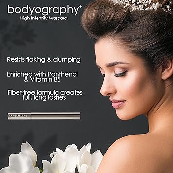 Bodyography ماسكارا بيوغرافي إبيك لاش لتطويل وتجعيد الرموش مع وايدلاش تحتوي على بروفيتامين B5 تدوم طوال اليوم خالية من الجلوتين خالية من القسوة - Image 2
