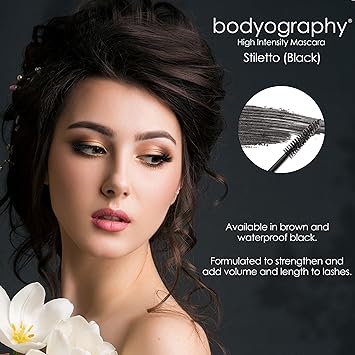 Bodyography ماسكارا بيوغرافي إبيك لاش لتطويل وتجعيد الرموش مع وايدلاش تحتوي على بروفيتامين B5 تدوم طوال اليوم خالية من الجلوتين خالية من القسوة - Image 3