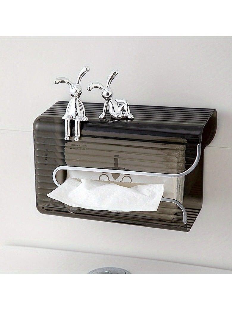 مجموعة من قطعتين من زخارف سيارات الأرانب الغريبة - تصميم رائعتين طويل الأرجل، وديكور وحدة التحكم المركزية، وزخارف داخلية مخصصة لسيارة داخلية ممتعة ومرحة - Image 4