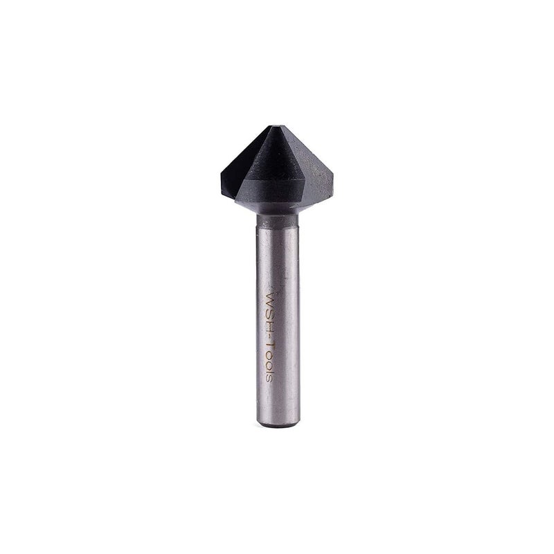 WSH-TOOLS Countersink HSS-G 90° DIN 335C V-Flute AlTiN coated - Image 1