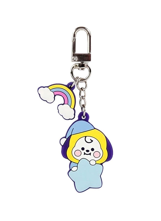 BT21 Dream of Baby Chimmy Silicone Keychain  - Image 1