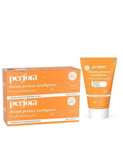 Perfora Perfora Gum Protection Toothpaste - 300 gms (150 gms X 2, Pack of 2 ) | Gum Relief Toothpaste | Toothpaste for Kids & Adults | SLS Free Toothpaste | No Artificial Sweeteners | Made Safe Certified | Vegan Friendly Toothpaste - Earl Grey Mint (Flavor)  - Image 1