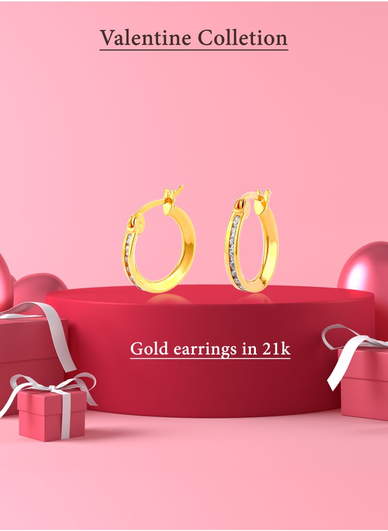 BAFLEH JEWELLERY - 21kt Gold Bali Earrings for Every Occasion - Image 1