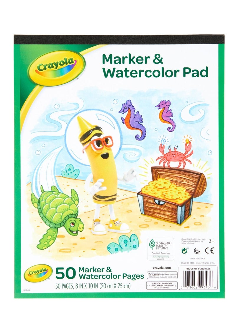 كرايولا طقم أقلام تلوين وألوان مائية 99-3403