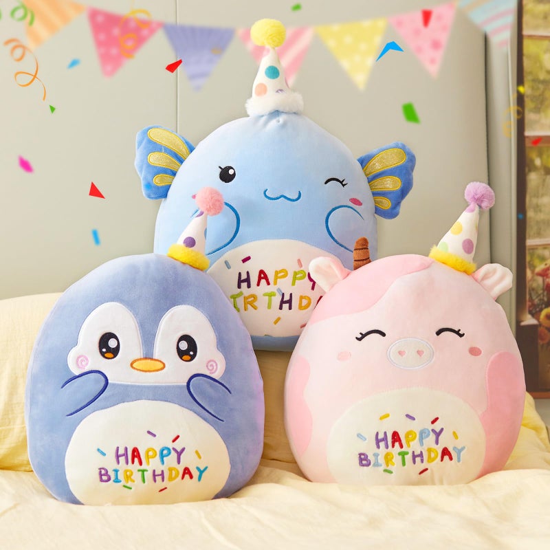CozyWorld وسادة بطريق كوزي وورلد 13 عيد ميلاد دمى محشوة بطريق ناعمة هدايا دمى بطريق لطيفة لعيد الميلاد وزينة حفلات عيد الميلاد - Image 5