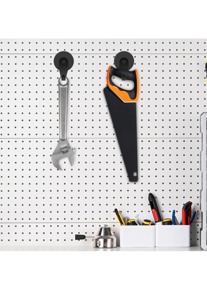 Excefore Magnetic Hooks, 2 Pack Heavy Duty Magnets with Hook for Refrigerator, Heavy Duty Magnet Hook 30LBS, for Metal Doors, Surfaces Outdoor and Towel Coat Umbrella Indoor Hanging - Image 3