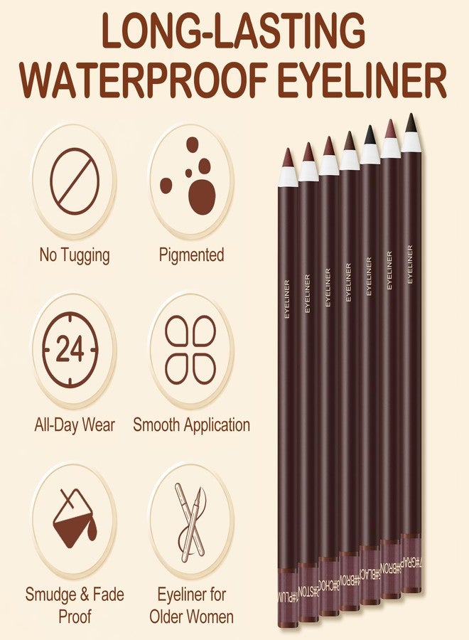 Erinde Black Waterproof Eyeliner Pencil, Creamy Gel Eyeliner for Older Women, 05 - Image 5