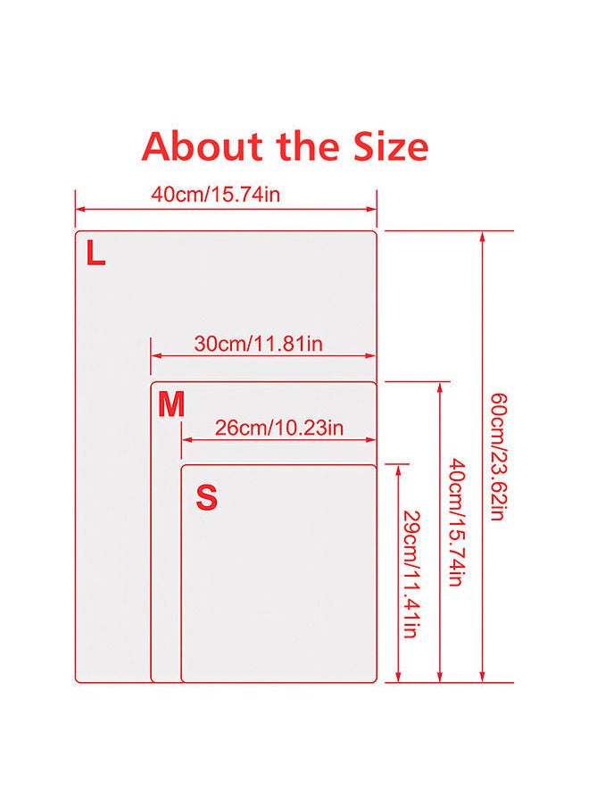 NIBEMINENT Silicone Dough Maker Mat With Measurements Black 29 x 26 0.04centimeter  - Image 3