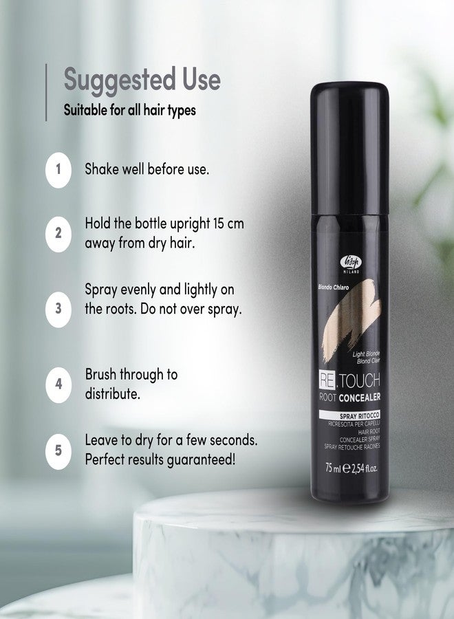 ليساب صبغة جذور الشعر الحمراء من ليساب | خافي عيوب فوري لإخفاء فراغات اللون والشعر الأبيض | 2.54 أونصة سائلة - Image 4