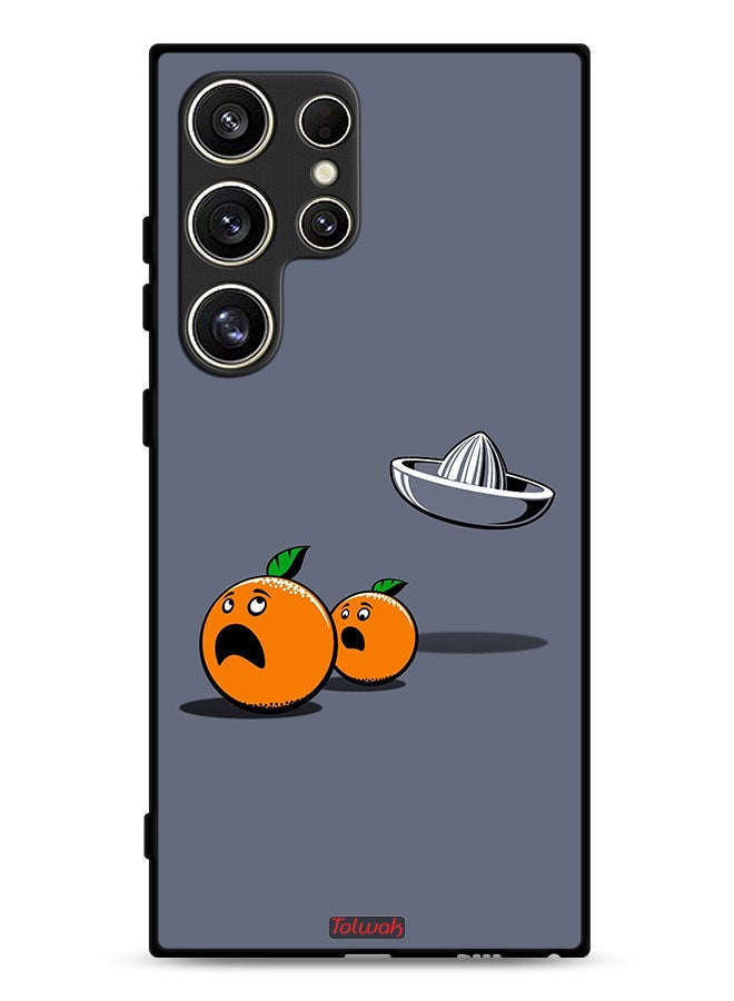 Tolwak Samsung Galaxy S24 Ultra 5G Protective Case Cover Minimalism Digital Art Humor - Image 1