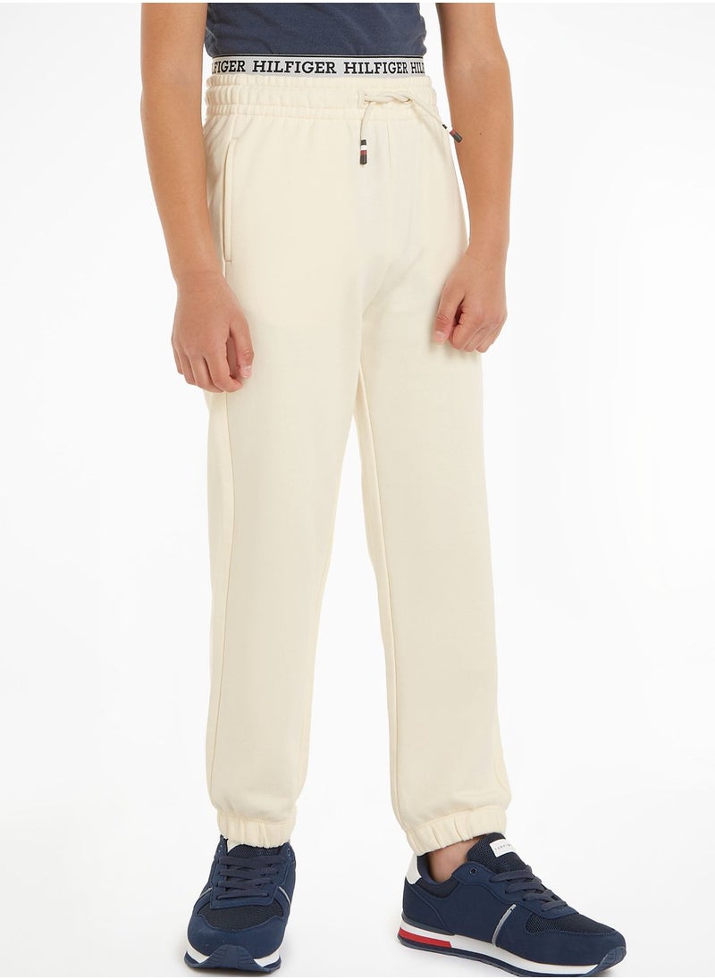 TOMMY HILFIGER Youth Crest Logo Sweatpants  - Image 1