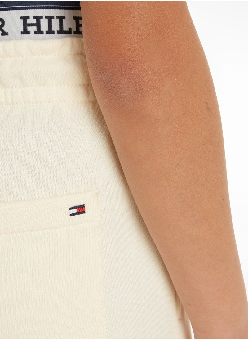 TOMMY HILFIGER Youth Crest Logo Sweatpants  - Image 3
