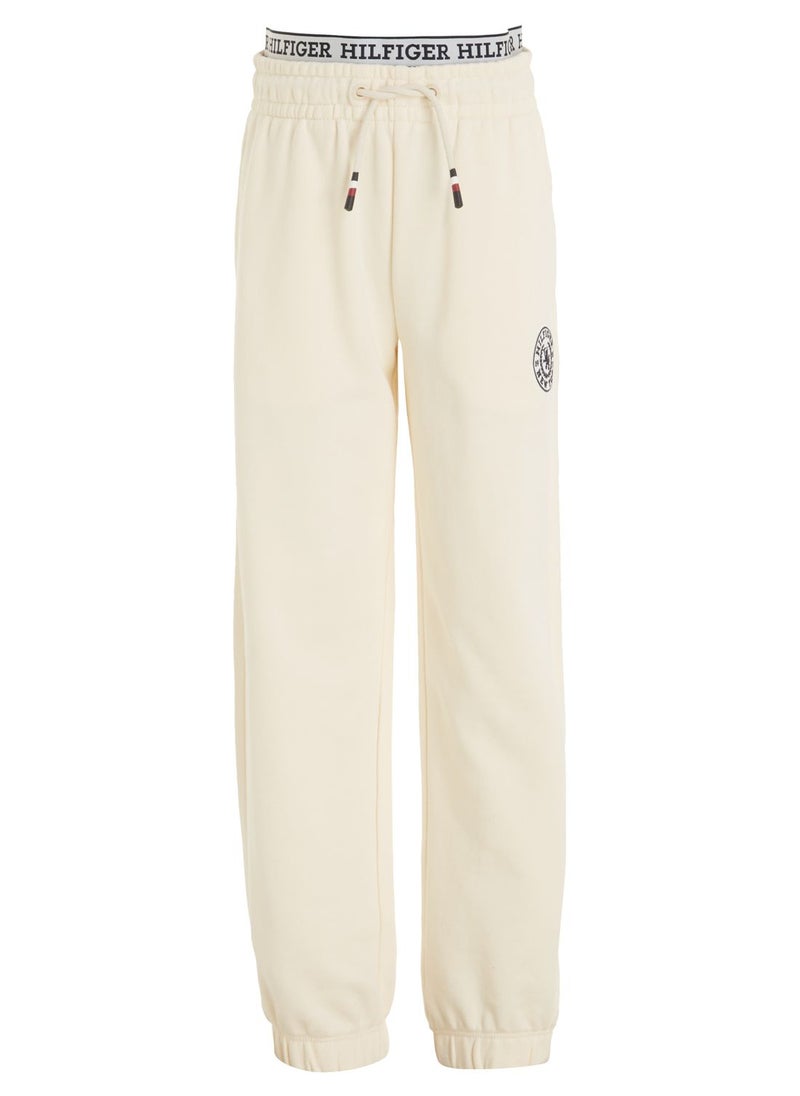 TOMMY HILFIGER Youth Crest Logo Sweatpants  - Image 4