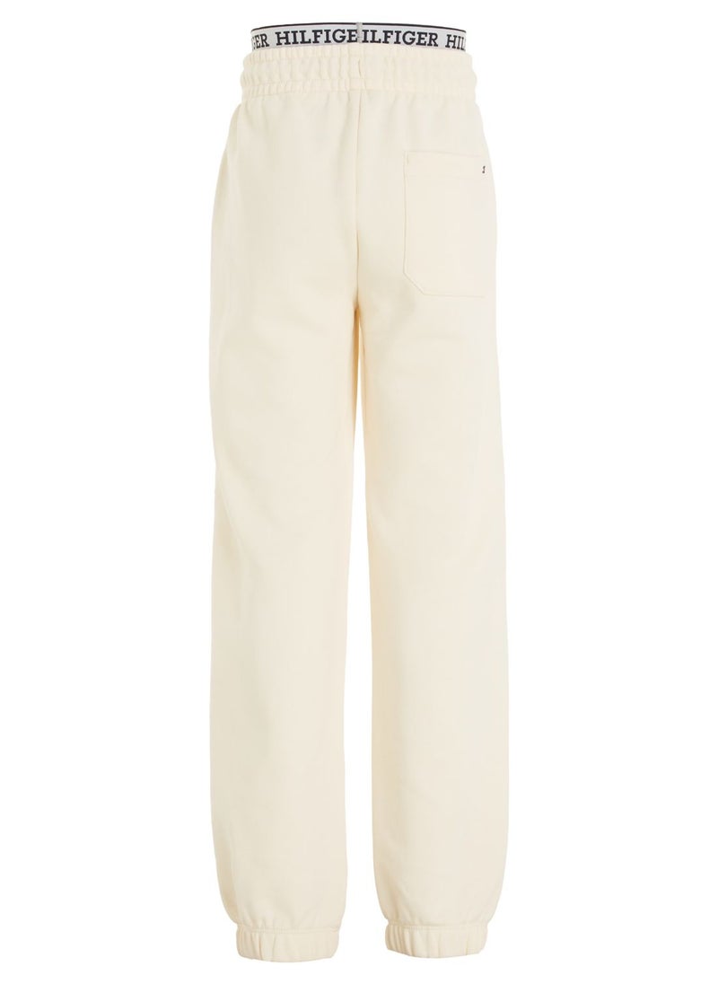 TOMMY HILFIGER Youth Crest Logo Sweatpants  - Image 5