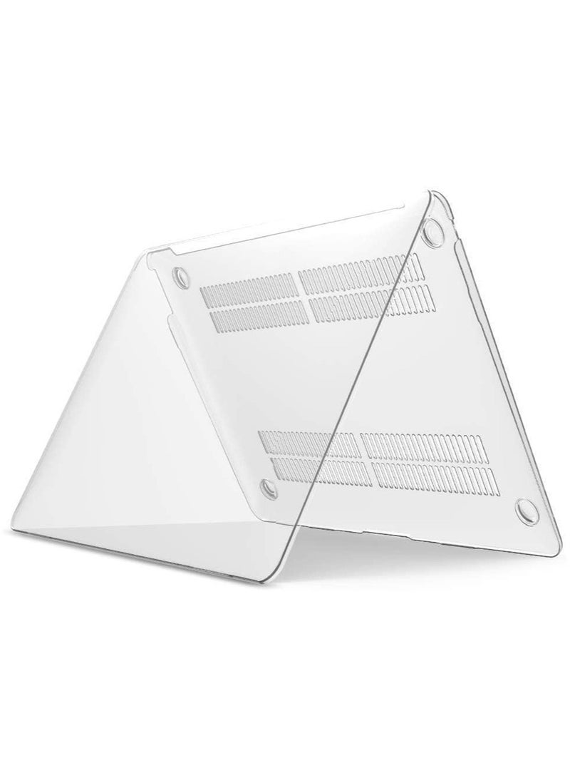 Laptop Case Cover for MacBook Air 13.6 inch 2025-2022 Release A3240 M4 / A3113 M3 / A2681 M2 Chip with Liquid Retina Display & Touch ID Protective Hard Shell Case Cover (Clear) - Image 2
