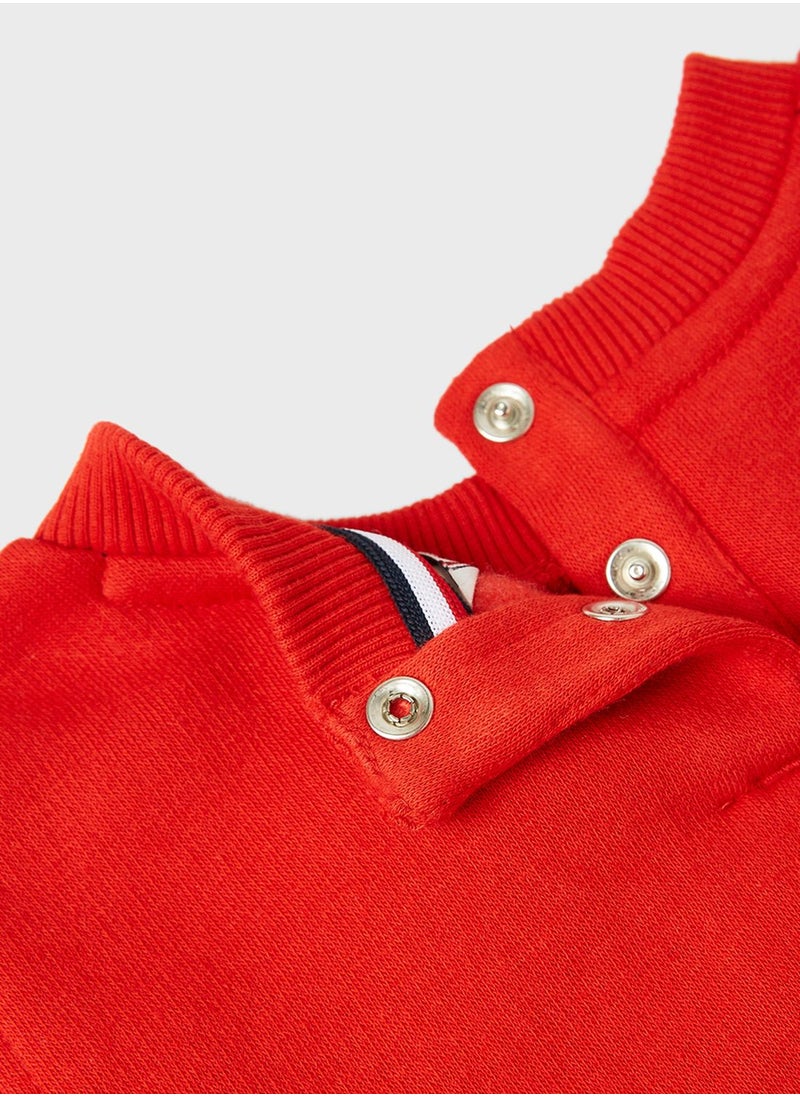 TOMMY HILFIGER - Kids Logo Sequin Flag Sweatshirt - Image 1