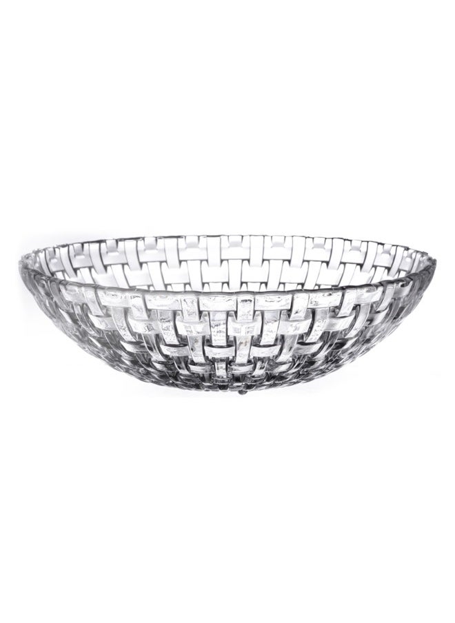 Blinkmax Glass Salad Bowl Clear 25cm  - Image 1