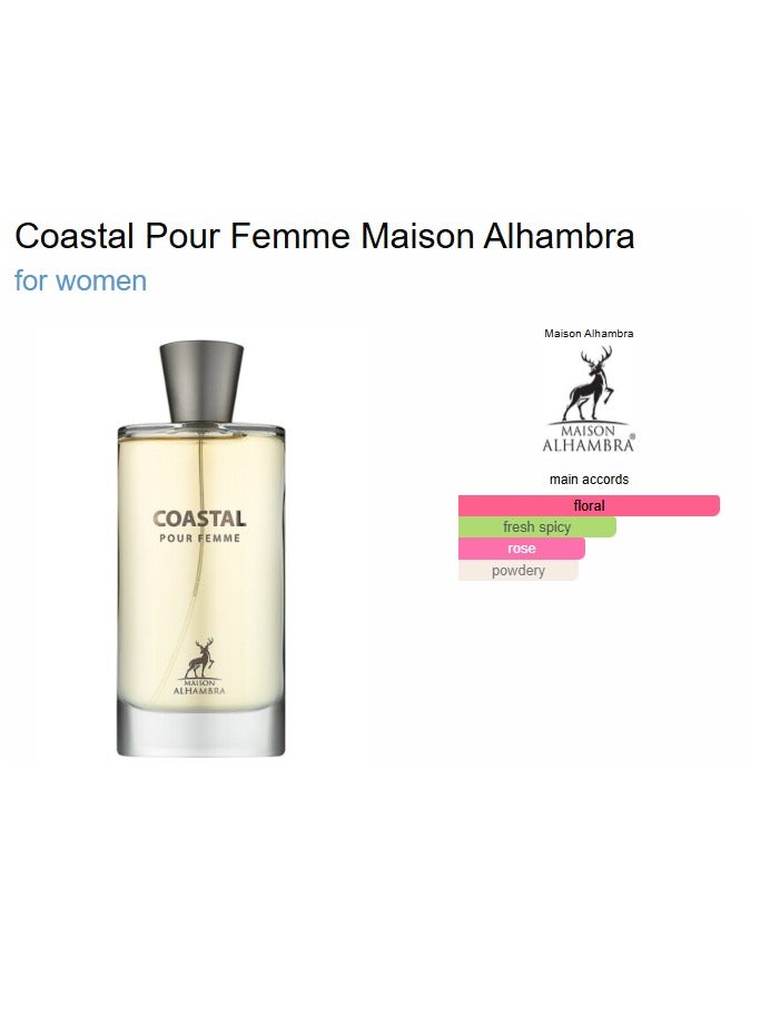 MAISON ALHAMBRA Coastal EDP For Women 100ml - Image 3