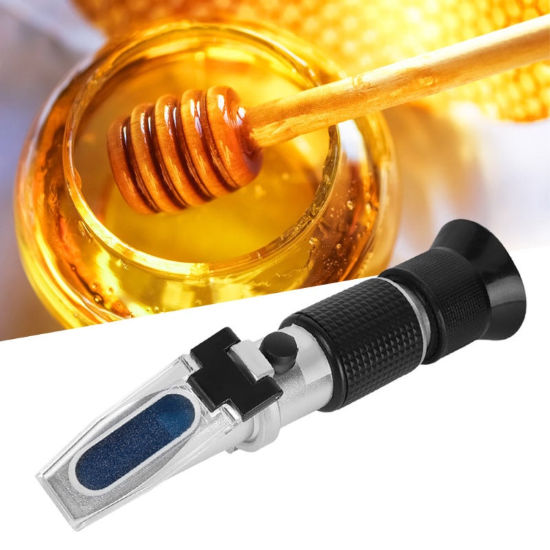 ATC Handheld Brix Refractometer 0-80% Sugar Test Range - Accurate Aluminum Refractometer for Liquid Measurement - Image 5