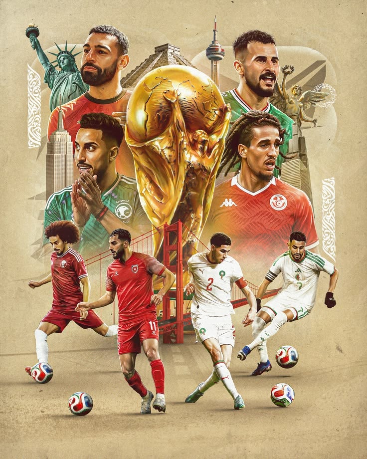 ARS Egypt Team, FIFA World Cup 2026 Banner Wall Art, Party, Party Backdrop, Football Party – Premium Fabric Poster, Banner, Large Banner, Durable Weather-Resistant Hanging Banner with Metal Rings for Indoor & Outdoor Decoration - Image 1