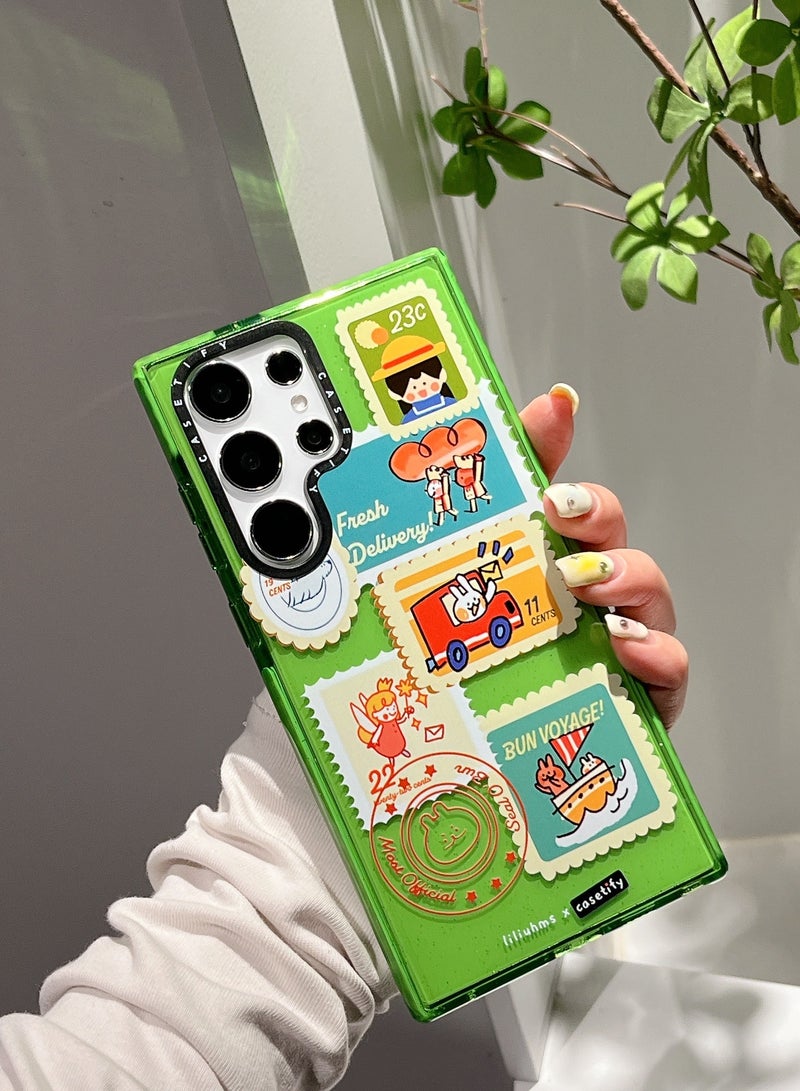 Casetify Samsung Galaxy S24 Ultra Vivid Adventure Stamp Series Case - Image 2