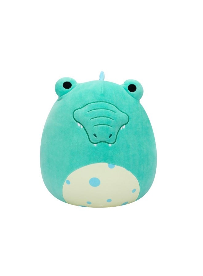 Squishmallows SQCR - Medium Plush (12" Squishmallows) (Tortuga - Teal Alligator W/Spotted Belly) - Image 3