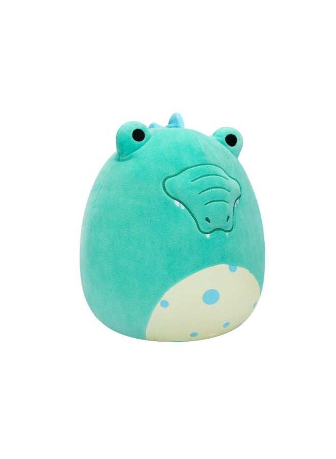 Squishmallows SQCR - Medium Plush (12" Squishmallows) (Tortuga - Teal Alligator W/Spotted Belly) - Image 1