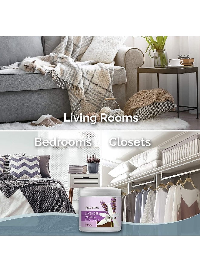 Smells Begone Lavender and Vanilla Scented Odor Absorbing Gel 425 g 50616 - Image 4