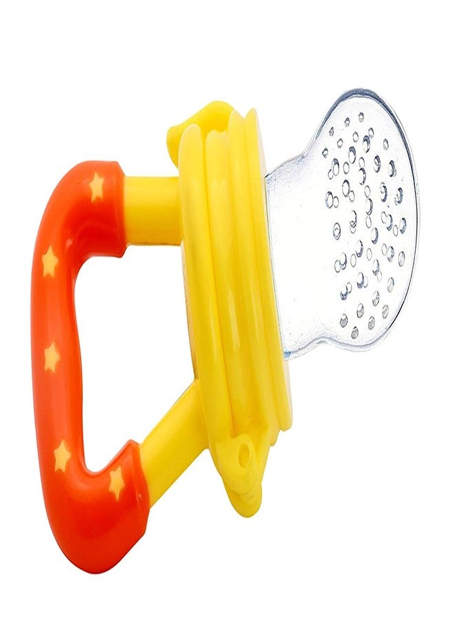 Aplam Chaplam Baby Fruit Nibbler Fruit Feeder/Baby Fruit Nipple/Pacifier for 4 Months + Babies Baby Feeding Set (Multicolour15) (Multicolor4) - Image 4