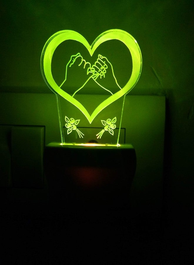UKANI Colour Changing Light, Multicolour, Heart Shape - Image 4