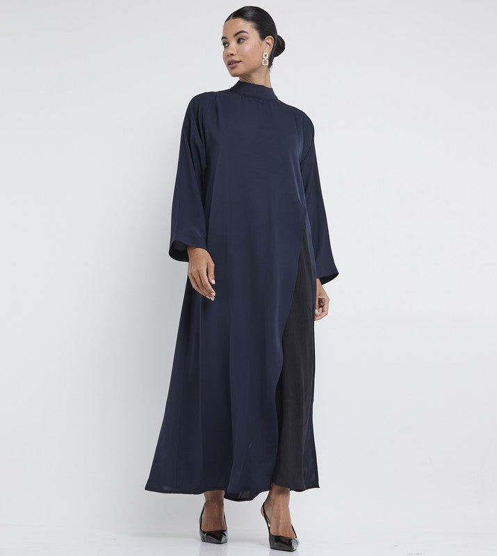 ROZA Stylish Abaya with front zipper - Image 1
