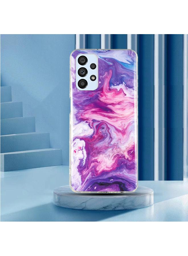 اس-توب جراب لهاتف Samsung Galaxy A32 4G IMD بنمط رخامي TPU - Image 2