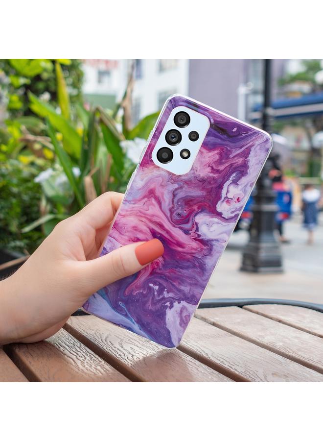 اس-توب جراب لهاتف Samsung Galaxy A32 4G IMD بنمط رخامي TPU - Image 5