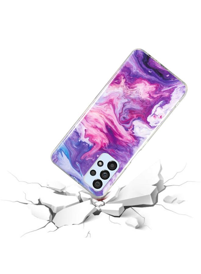 اس-توب جراب لهاتف Samsung Galaxy A32 4G IMD بنمط رخامي TPU - Image 3