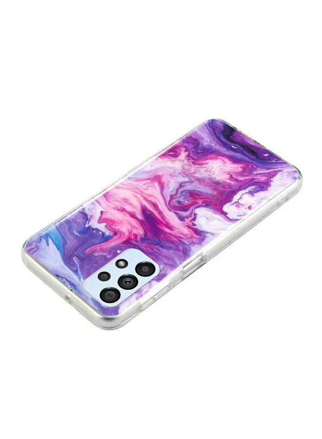 اس-توب جراب لهاتف Samsung Galaxy A32 4G IMD بنمط رخامي TPU - Image 4