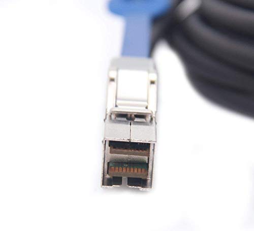 10Gtek 12G Mini SAS HD SFF-8644 to SFF-8644 Cable for NVMe Enclosure/Storage Array, SAN & JBOD Compatibility, 100-Ohm, 0.5-m(1.6ft) - Image 4