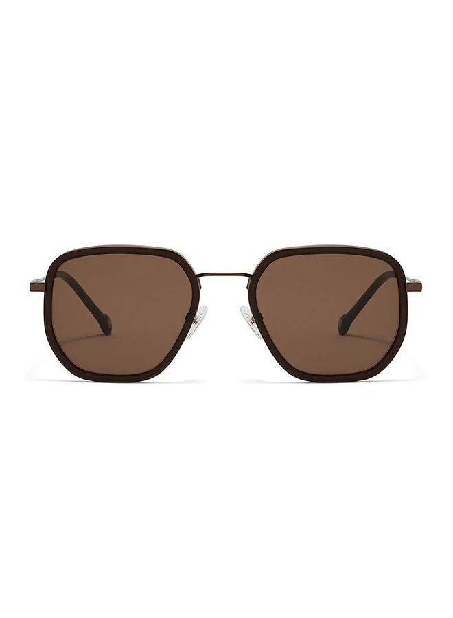 30Sundays 30Sundays ARCHAIC,Men Sunglasses, Geometric Sunglasses, UV Protection: UV400 (Brown,Brown)