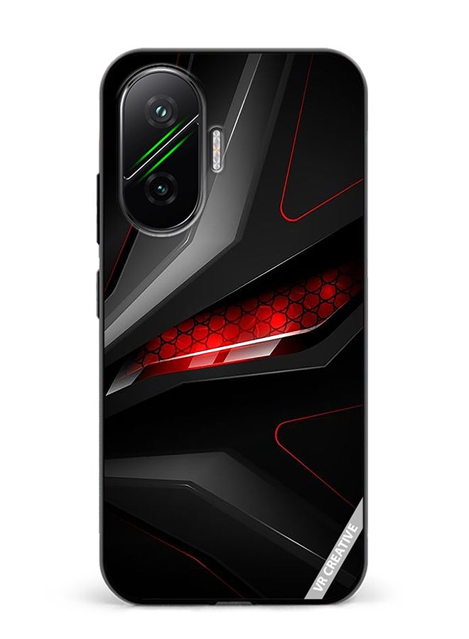 Protective Case Cover For Xiaomi Poco F7 Neon Texture Design Multicolour