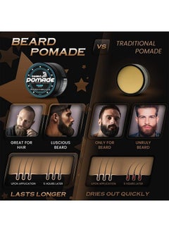 bossman Hair & Beard Pomade Moisturizing With Longer Hold And Control Men  - Image 3