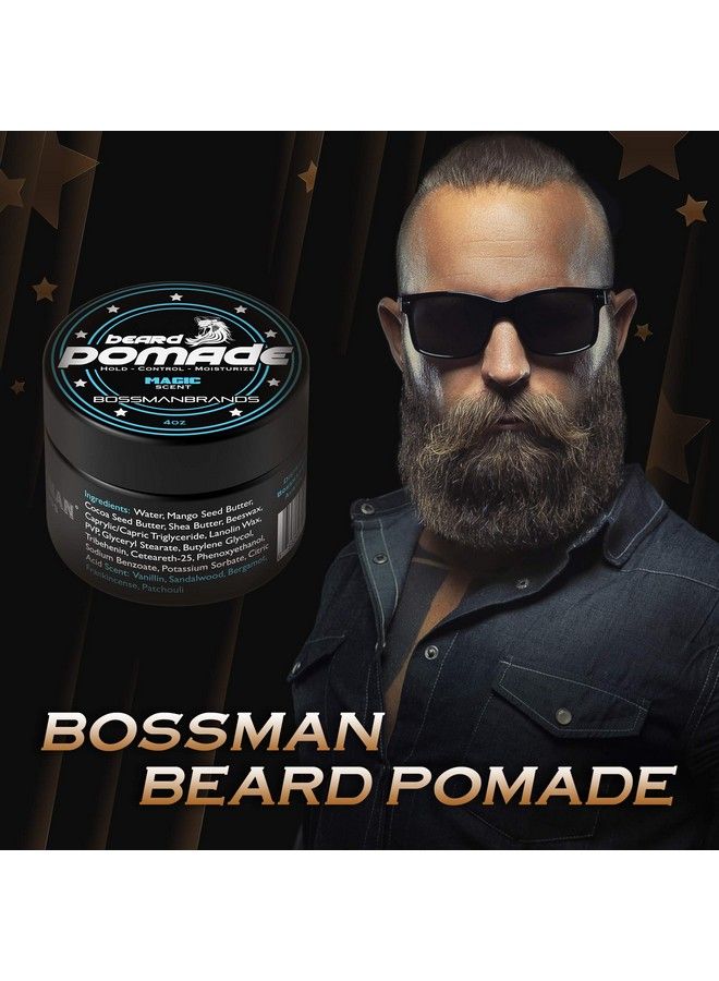 bossman Hair & Beard Pomade Moisturizing With Longer Hold And Control Men - Image 4