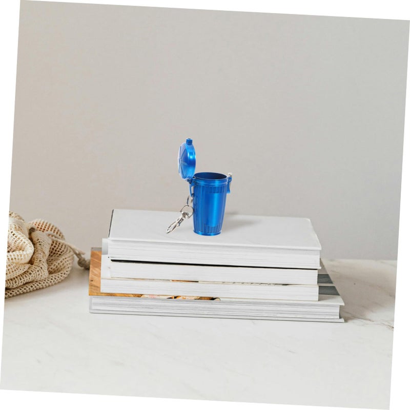 Windproof Portable Smokeless Ashtray with Lid Pocket Ash Holder for Indoor Outdoor Use - Image 5