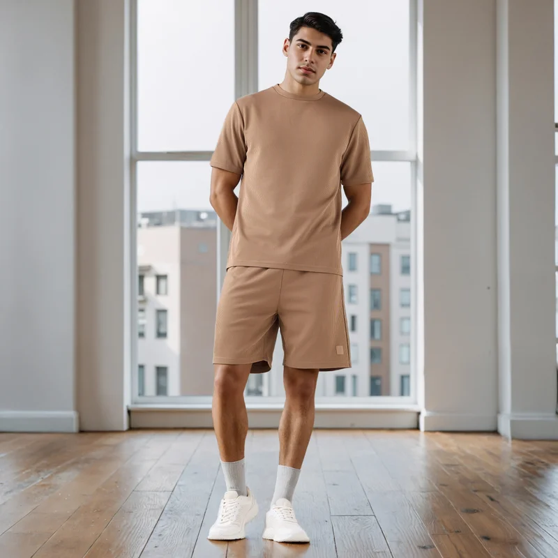 ADOT by Splash Waffle Textured T-shirt