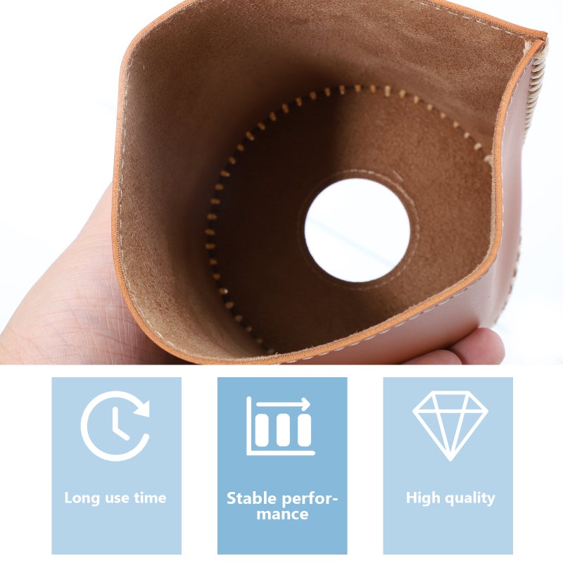 Gas Canister Cover Protector Camping Gas Protective Cover Leather Protector - Image 5