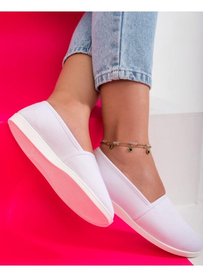 سنيكرز ابيض ترندي سهل الارتداء - Image 2