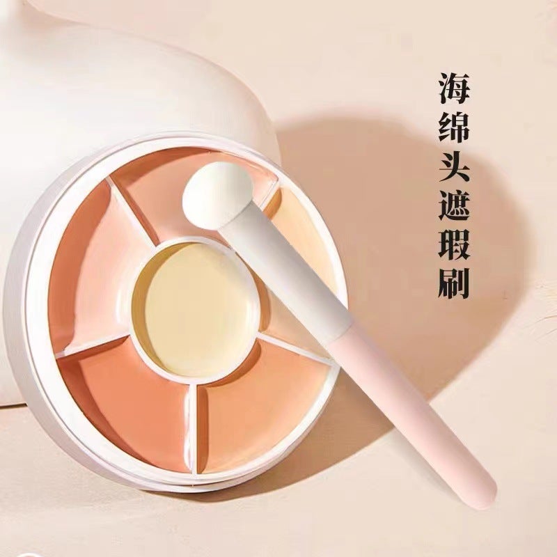Small Mushroom Concealer Brush Mushroom Sponge Head Naturally Fit Not Heavy Large Area Pockmarks Without Brush Single Mini - Image 5