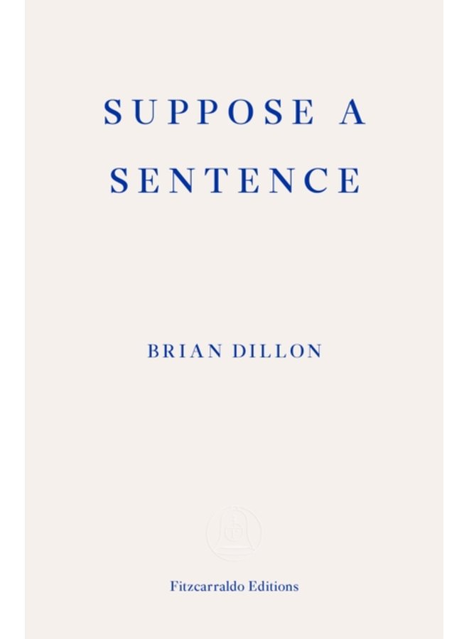 Suppose a Sentence - Paperback