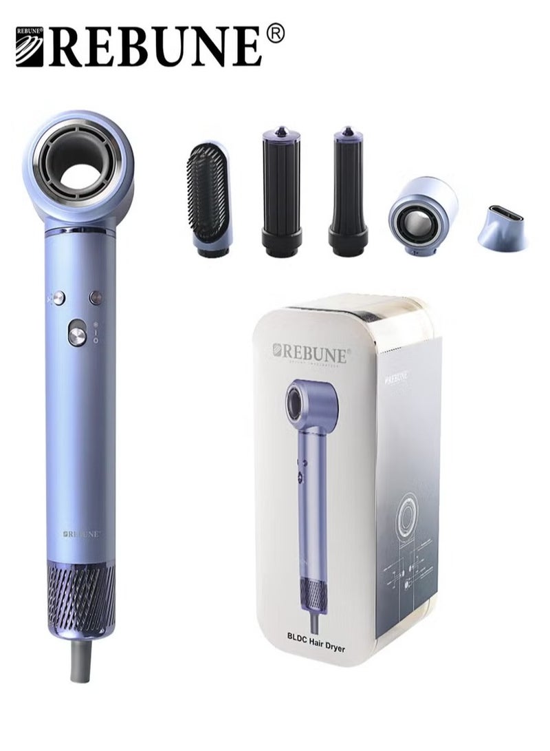 ريبنيو مجفف شعر Re-0006 عالي الطاقة وسريع للغاية مع 5 رؤوس متعددة الوظائف - Image 1