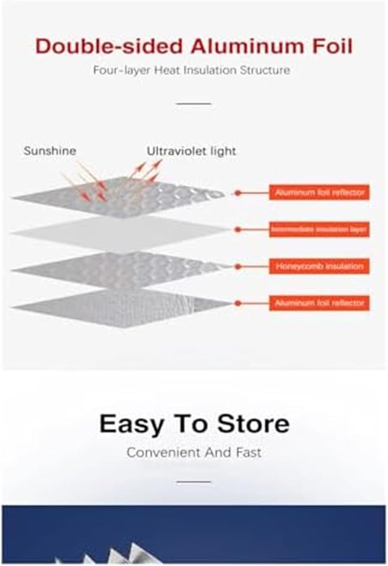 Yurefax Car Sun Shades for Skoda Yeti 5L (2009-2017) - Image 3