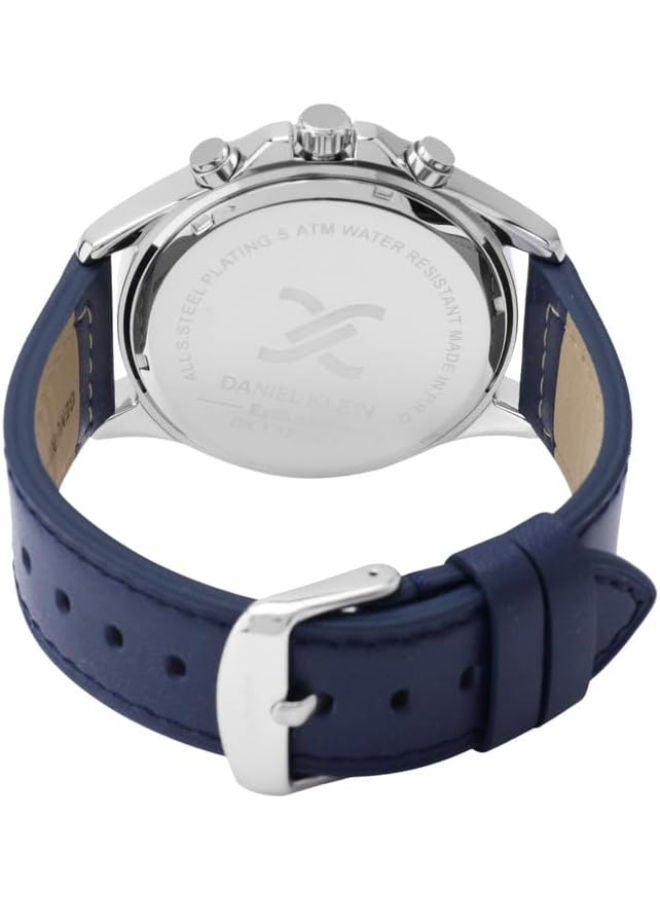 دانيل كلاين ساعة يد كرونوغراف من الجلد DK.1.13544-3 - Image 4