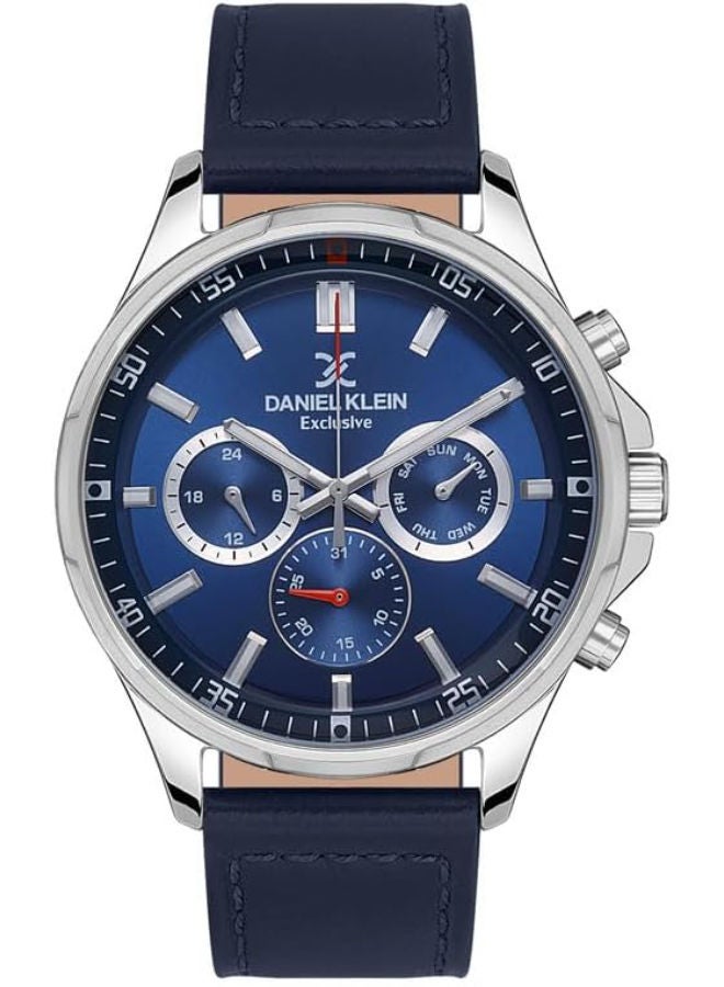 دانيل كلاين ساعة يد كرونوغراف من الجلد DK.1.13544-3 - Image 1